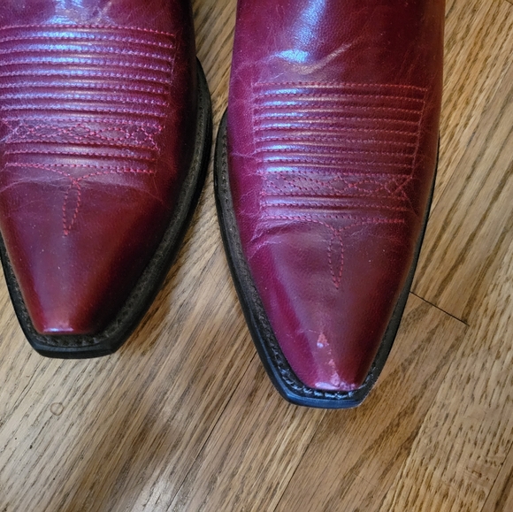Ariat Sangria Red Cowboy Boots - Picture 5 of 5